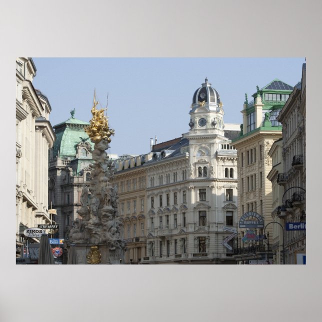 Graben, Vienna Austria Poster (Front)