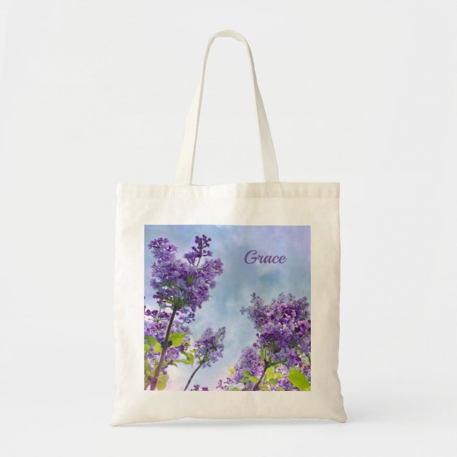 Grace and Faith Inspirational Tote Bag (Front)