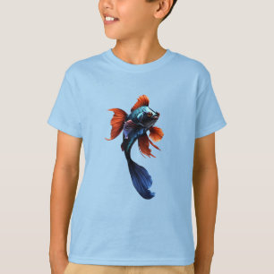 Grace and Fortune: Traditional Koi Fish T-Shirt