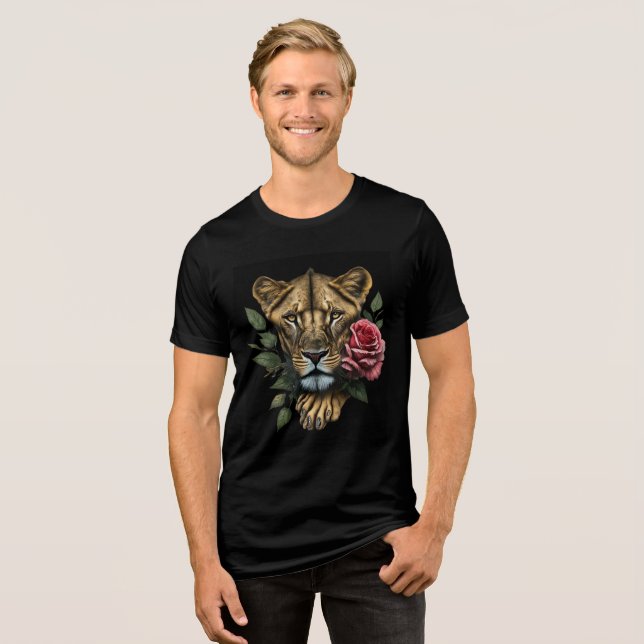 Grace and Power Tri-Blend Shirt (Front Full)