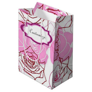 Grace & Appreciation Pink Roses Gift Bag