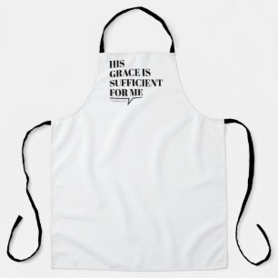 Grace Art Faith Art Gospel Graphic Scripture Promi Apron