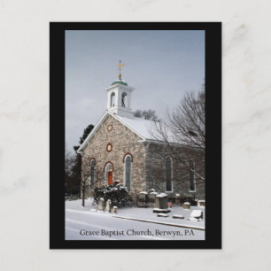 Grace Baptist Church #1 Postcard