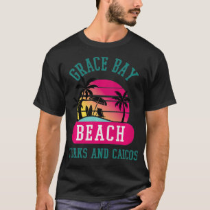 Grace Bay Beach Turks and Caicos Islands Beach Pal T-Shirt