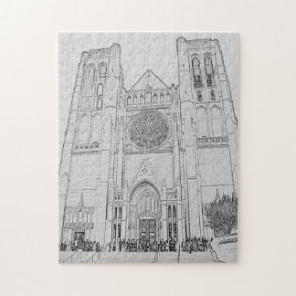 Grace Cathedral Jigsaw Puzzle