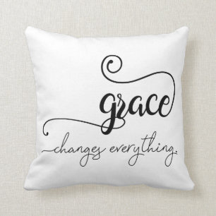 Grace Changes Everything Pillow
