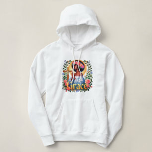 Grace Christian Afro Black Woman Praying Hoodie