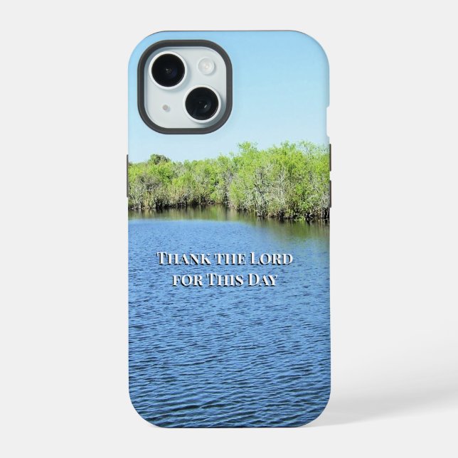 Grace for Every New Day iPhone 15 Case (Back)