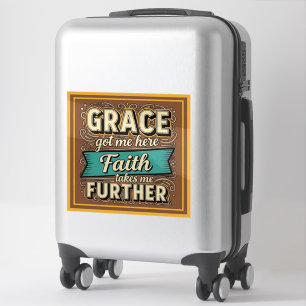 Grace got me here retro design