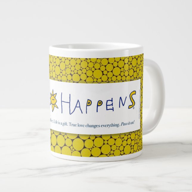 Grace Happens 20 oz Mug (Front Right)