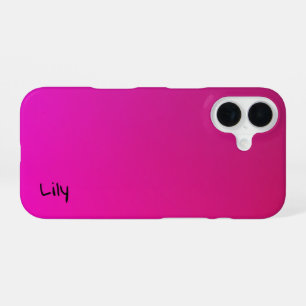 Grace in a Line: Butterfly Silhouette iPhone 16 Case