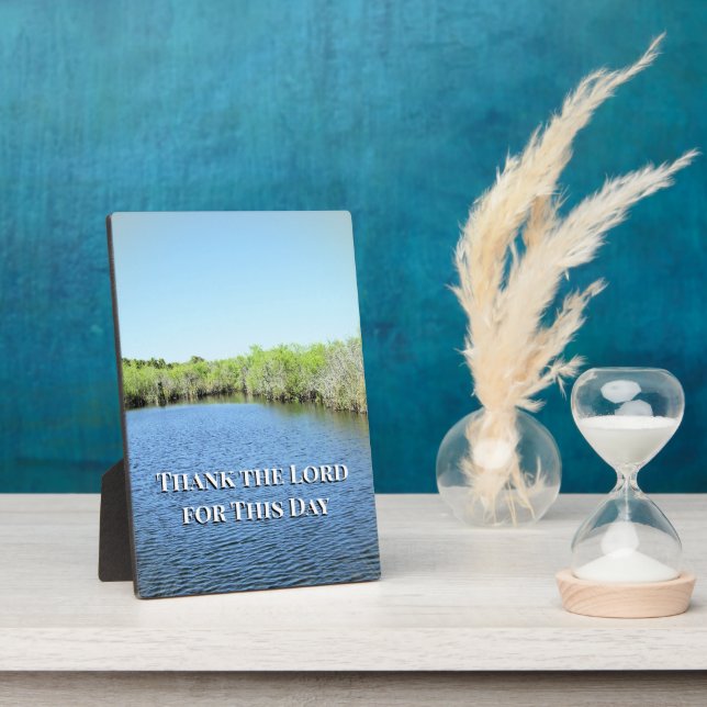 Grace in Each New Day Plaque (Side)