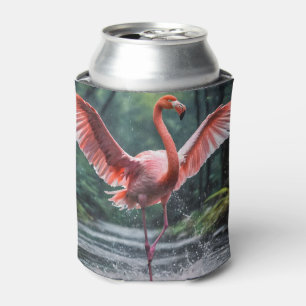 Grace in Flight: The Pink Flamingos Riverdance Can Cooler