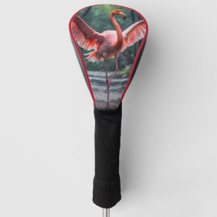 Grace in Flight: The Pink Flamingos Riverdance Golf Head Cover