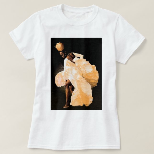 Grace in Motion – African Folk Dance T-Shirt (Design Front)