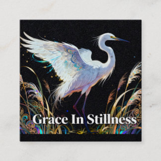 Grace In Stillness Business Card