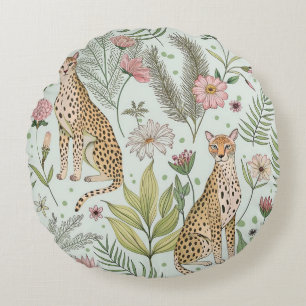 Grace in the Wild Round Cushion