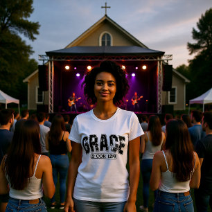 Grace Is Sufficient 2 Corinthians 12:9 Tee