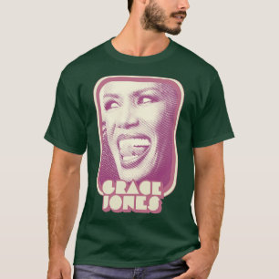 Grace Jones Retro Style 80s Aesthetic Design T-Shirt
