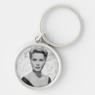 Grace Kelly, 1955 Keychain