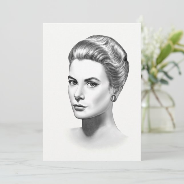 Grace Kelly Holiday Card (Standing Front)