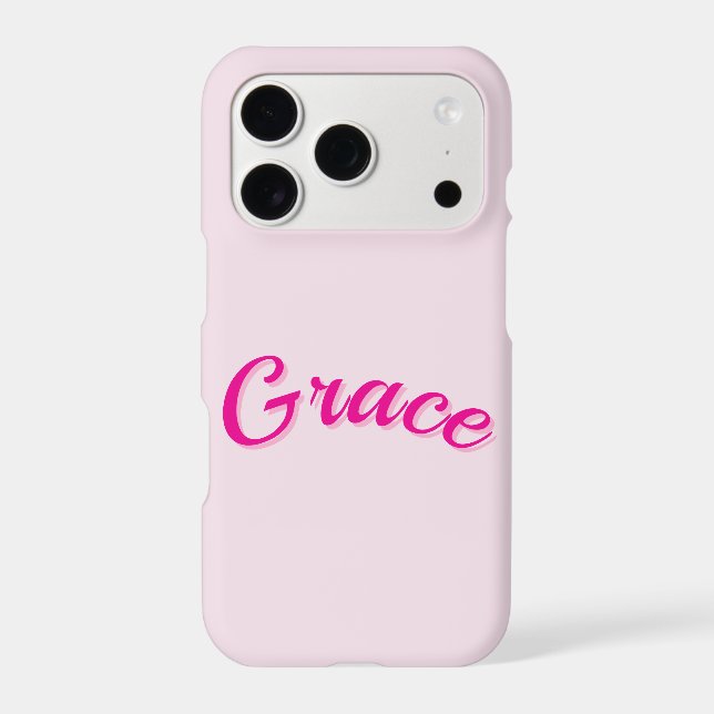 Grace Name In Passion Pink, (Back)