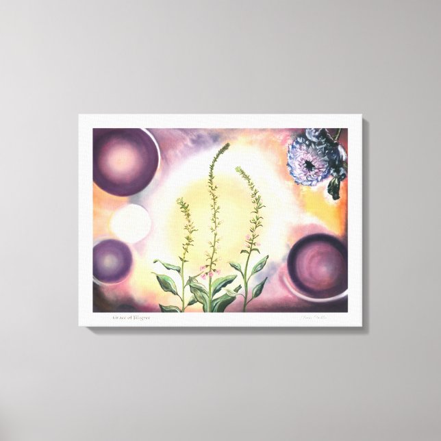 Grace of Filigree - Canvas Print (Front)