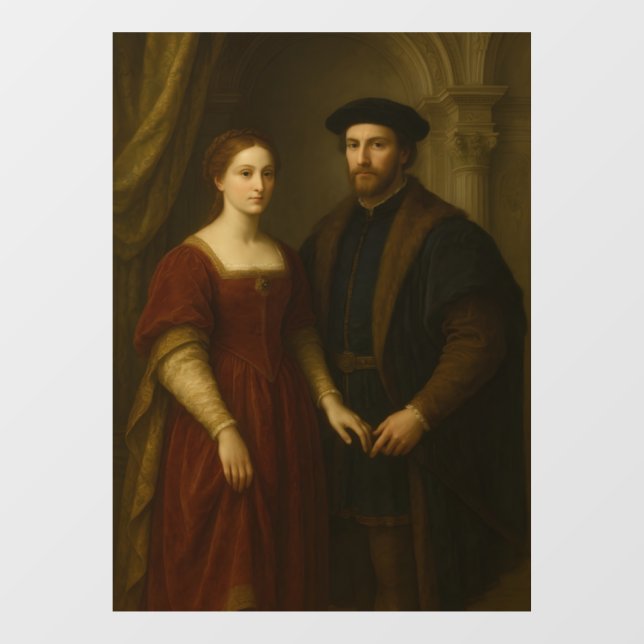 Grace of the Renaissance – Portrait of a Noblewoma (Sheet)