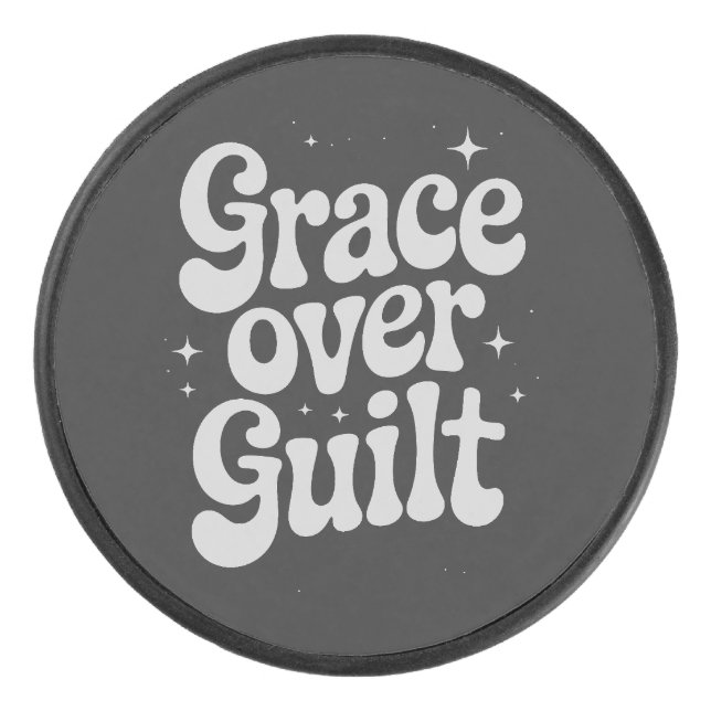 Grace Over Guilt Puck (Front)
