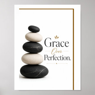 Grace over perfection poster