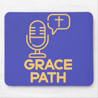 Grace Path 🎙️✝️ Mouse Pad