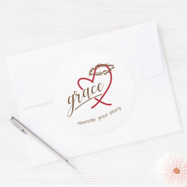 Grace rewrote your story sticker (Envelope)