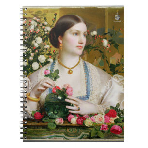Grace Rose, 1866 (oil on panel) Notebook