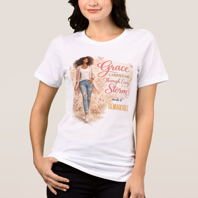 Grace T-Shirt Tri-Blend Shirt (Front)