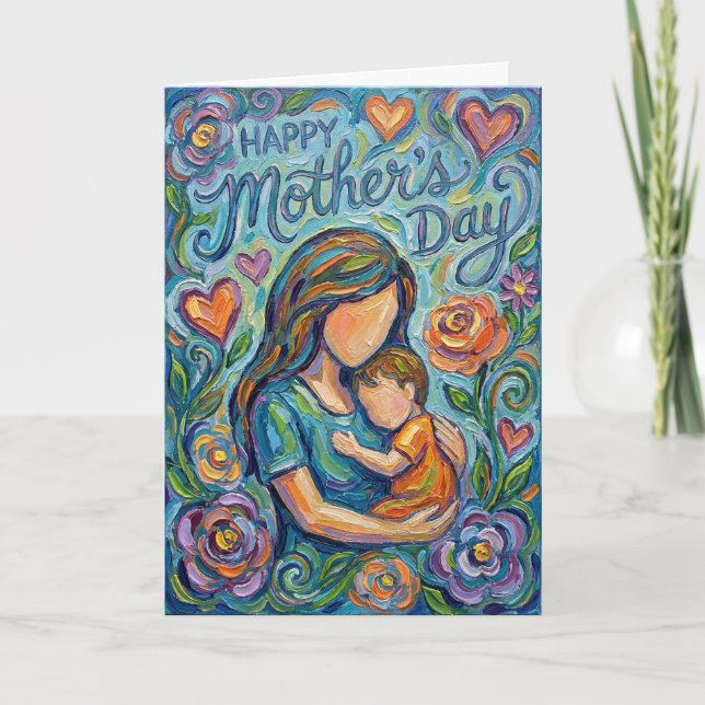 Grace That Holds Us Mother's Day Card (Front)
