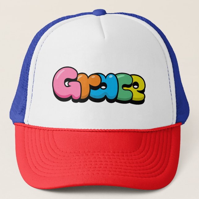 Grace Trucker Hat (Front)