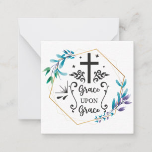 Grace Upon Grace Card