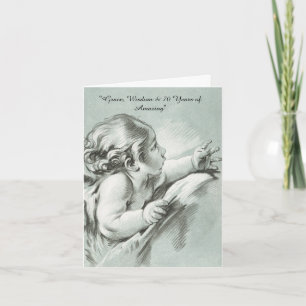 Grace wisdom and seventy years of amazing  card