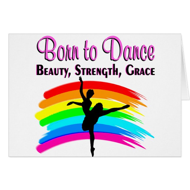 GRACEFUL BALLERINA DESIGN (Front Horizontal)