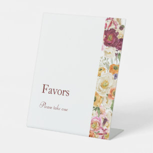 GRACEFUL Blooms Favours Sign