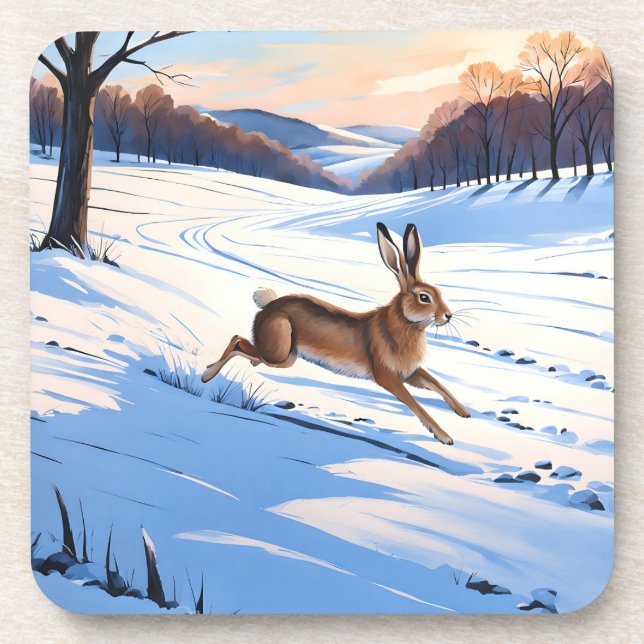 Graceful Bounds of Hare : Full of Winter Joy Coaster (Front)