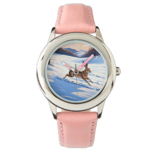 Graceful Bounds of Hare : Full of Winter Joy Watch