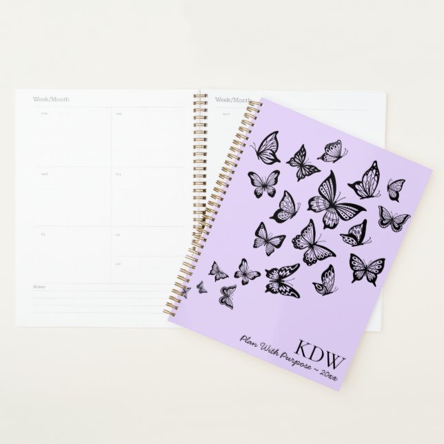 Graceful Butterflies  Planner (Display)