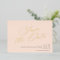 Graceful Calligraphy Non-Photo Save The Date REAL 
