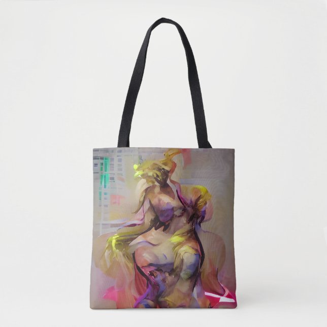 Graceful Dance Poses Tote Bag (Front)