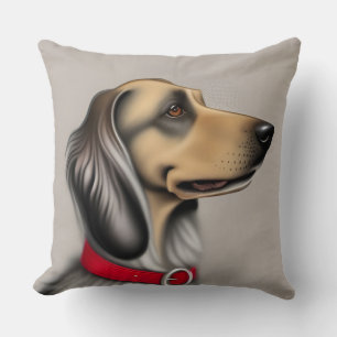 Graceful Dog Majestic Pet Lover Home Decor Cushion