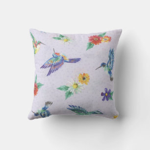Graceful Hummingbirds Cushion