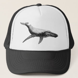 GRACEFUL HUMPBACK WHALE TRUCKER HAT