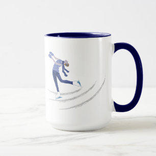 Graceful Ice Skater Mug