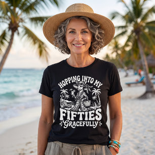 Graceful Kangaroo 50th Birthday Gift T-Shirt